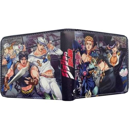 Jujutsu Kaisen Kugisaki Nobara Gojo Satoru Fushiguro Megumi Itadori Yuji PU Wallet Purse Money Bag Gift