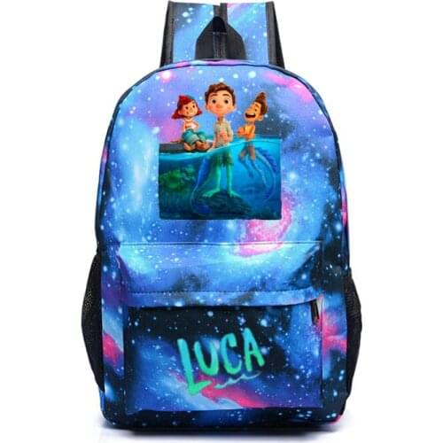 Luca Backpack For Teenagers Kids Boys Girls Children Students School Bags Travel Shoulder Bag Unisex Laptop Mochilas