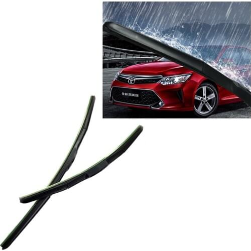 JEAZEA 24"+20" Wiper For Toyota Camry 2006 2007 2008 2009 2010 2011 Hybrid 3 Section Rain Window Windshield Wiper Blade