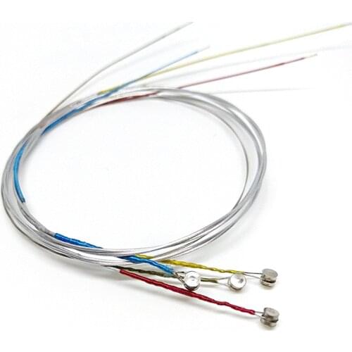 1Set RIZO Nickel Silver Violin Strings fit for 3/4 4/4 Violin Stainless Steel Core Nickel Silver Wound