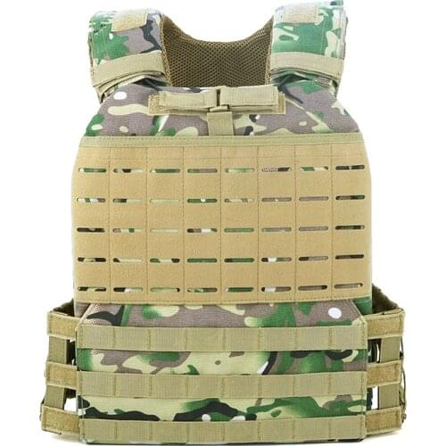 Tactical Vest Military Airsoft Molle Combat Assault Armor Vest Gear Outdoor CS Field Clothing Hunting Protective Camo Vest