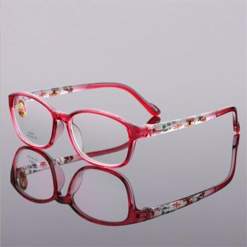 TR90 Glasses Boy Girl Eyeglasses Lightweight Flexible Eyewear Frame Children Prescription Glasses frame Silicone nose care 1663