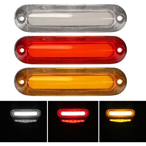 Turn Signal Light 6 LED 10-30V Indicator Lamp For Car Trailer Truck Running Light Rear Side Lamp Led Side Marker Light