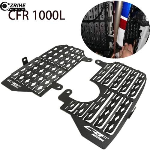 Aluminum Alloy Motorcycle Radiator Guard Grille Cover Cooler Protector For Honda CRF1000L Africa Twin/ ADV Sports 2016-2019