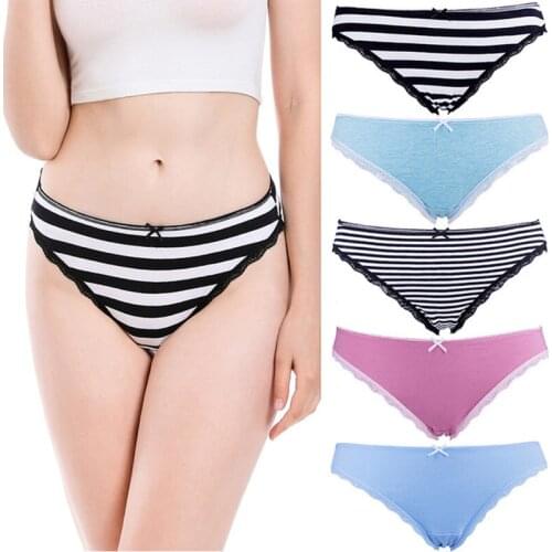 Ladies Panties 100% Cotton Underwear Women Girls Briefs Intimates Lingerie Women Panties Plus size for Women