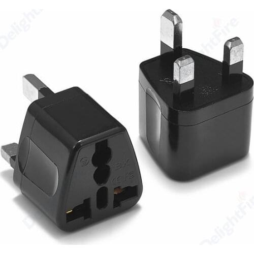 Universal UK British Electric Plug Adapter Swiss Brazil Japan US AU EU To UK Travel Adapter Electric Plug Power Charger Socket