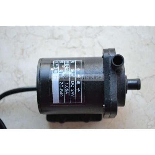 24V DC Mini Brushless Magnetic Hot Water Pump (100 degrees C) -No Thread-ZC-B40