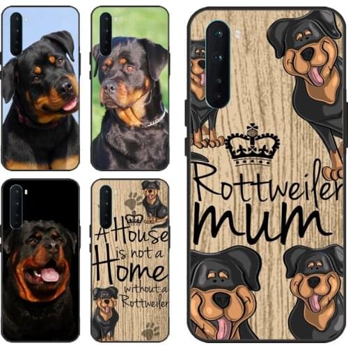 Rottweiler Dog Case For OPPO Realme 8 Pro GT Neo C3 C21 C15 Q3 6 7 Pro Cover For Oneplus 8T 9R Nord 9 Pro