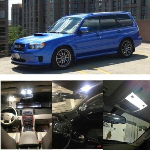 Interior Led lights For 2005 Subaru Baja Impreza Legacy Outback Forester WRX WRX STI Dome Light Map Light Courtesy Door Light