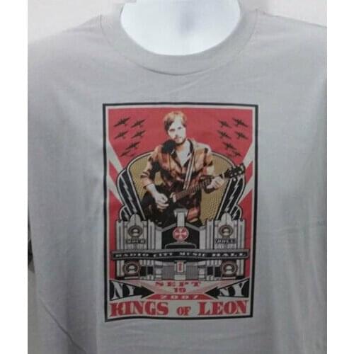 KINGS of LEON T shirt new all sizes gr S M L XL Casual Short Sleeve Shirt Tee