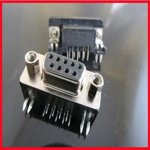 DR9 serial port socket DB9 serial port female welding type