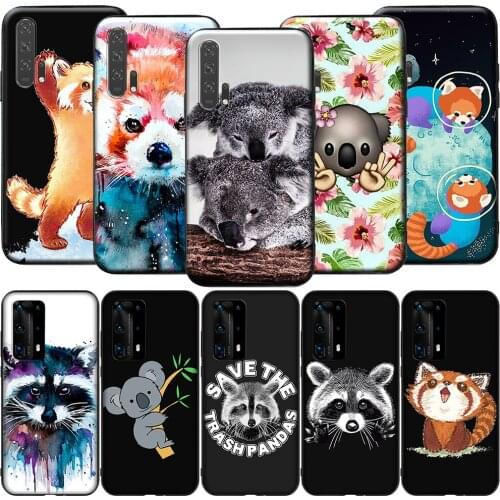 GX114 Koala Red Panda Raccoon for Huawei Y5P Y6P Y7A Y8P Y9A Mate 10 20 30 Pro Lite Nova 2i 3 3i 4 5 5T 7 SE P Smart Z