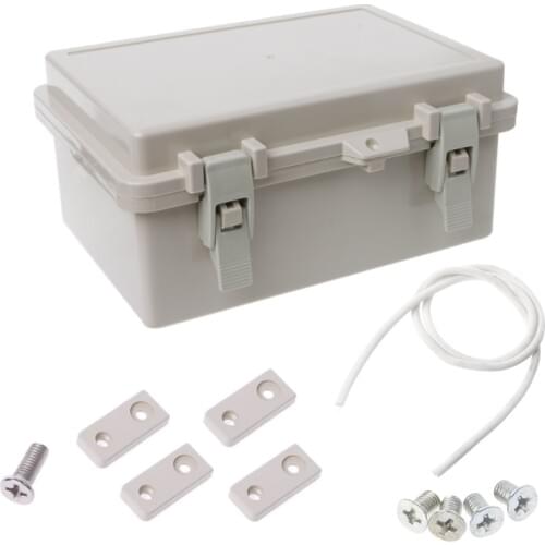 IP65 Waterproof Electronic Junction Box Enclosure Case Outdoor Terminal Cable Durable