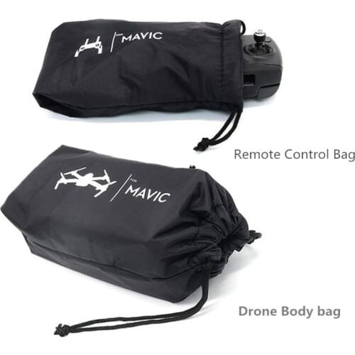 Drone Body & Remote Control Storage Bag Soft cloth Sleeve portable Protective Case For DJI MAVIC Air Drone accessories