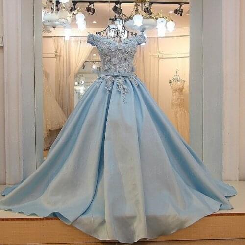 Lebanon 2019 Dresses Applique A Line V-Neck Dress Pleated Vestido De Festa Long Arabian Party Gowns Long Formal Gown