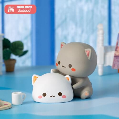 Mitao Cat Second Generation Lucky Cat Cheap Cute Cat Blind Box Cute Cartoon Doll Hand Office Birthday Gift