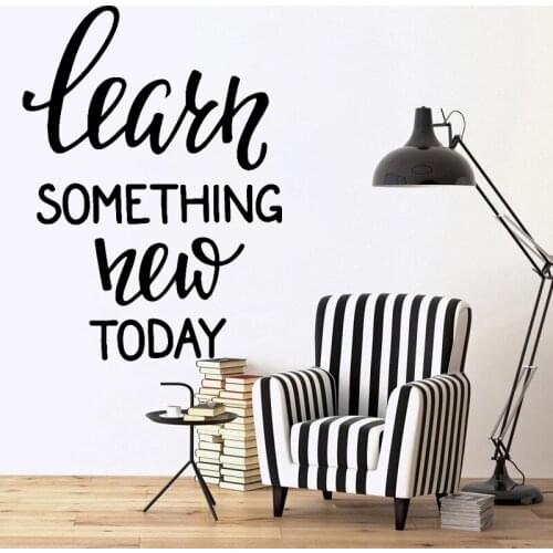 Motivational Quotes Wall Stickers Company Office Vinyl Decal School Wall Decor Removable Living Room Decoration Inspirational