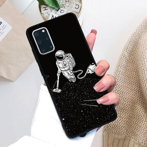 For Samsung Galaxy Space Cleaner Soft TPU Black Border Samsung Galaxy Case