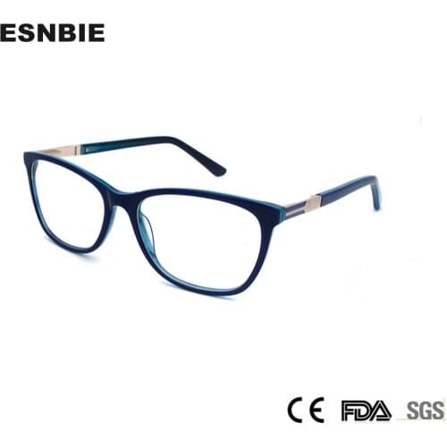 High Grade Designer Acetate Glasses Frame Women Optical Eyeglasses Frames Men Myopia Full Rim Glasses Occhiali Vista Donna