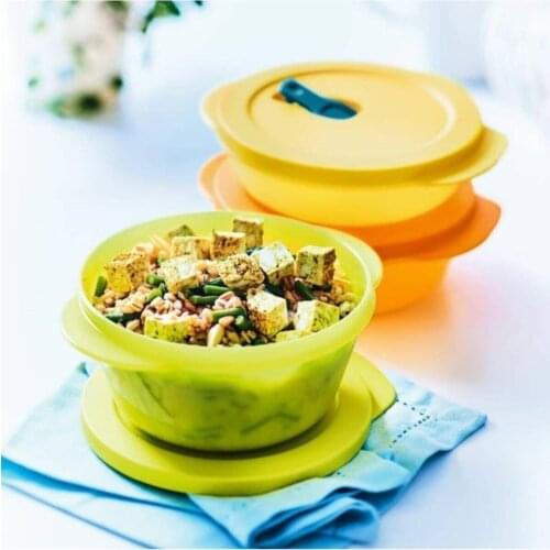 Tupperware Crystal Wave PLUS 3 Set - 600 mL x 3