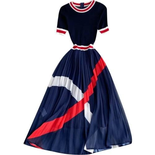 WIGADFHK Summer Short Sleeve Dresses