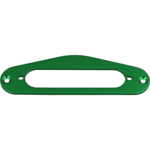 Green Single Coil Pickup Surround Plate Mounting Ring for Guitar