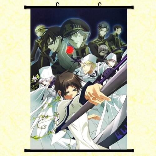 07-Ghost Anime Painting Fabric Wall Scroll poster cosplay Home Decor Gifts