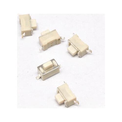 200 Pcs Momentary Tactile Tact Push Button Switch 2 Pin SMT SMD 3x6x5.0mm