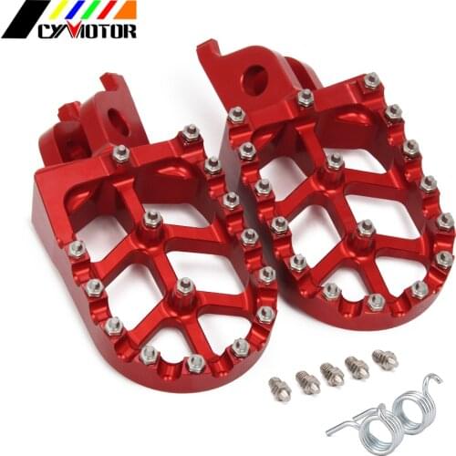 2020 CNC Motorbike Foot Pegs Motorcycle Footpeg For HONDA CR125 CR250R CRF250R CRF250X CRF450R CRF450RX CRF450X CRF250L CRF250M