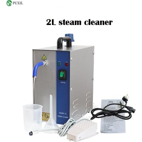 2L Stainless Steel Jewelry steam cleaner Gem washer Gold and silver jewelry steam cleaning machine goldsmith equipment 1300W