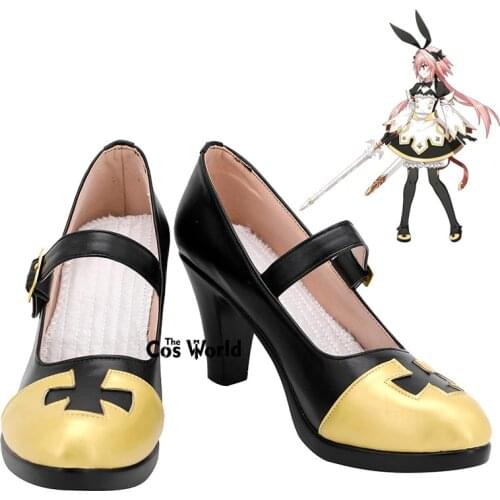 FGO Fate Grand Order Saber Sword Order Astolfo Asutorufo Games Customize Cosplay High Heels Shoes
