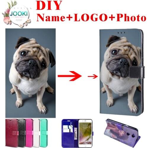 JOOKI a70 Customized DIY Print Photo Phone Leather Cover Case For Samsung Galaxy A70 TPU+PU Leather Flip Case A705F