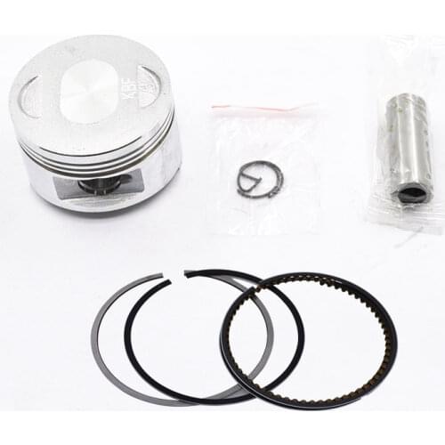 Motorcycle 57.4mm Piston 15mm Pin Ring Gasket Set For Yamaha YBR125 Upgraded YBR150 YBR 150cc Modified Engine Spare Part