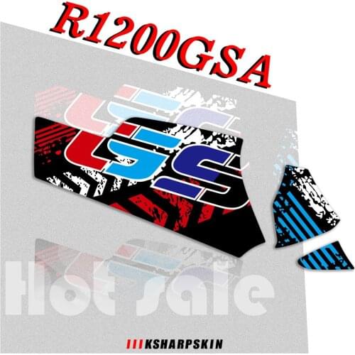 Motorcycle sticker transfer shaft rotating shaft Rear shaft waterproof reflective protection decal For BMW R1200GSA R1250GS ADV