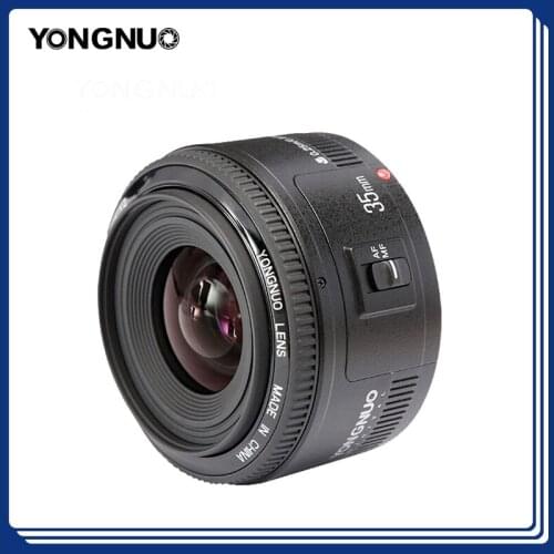 YONGNUO Lens YN35mm F/2 Large Aperture Fixed Auto Focus Lens For Canon DSLR Camera 5Ds 5Dr 7D,35mm f2