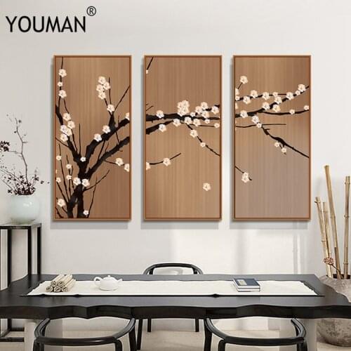YOUMAN Wallpapers Unframed Lucky Wallpapers DIY Posters Girl Gift Canvas Painting for TV Background Bed Room Home Decor 40x60 cm