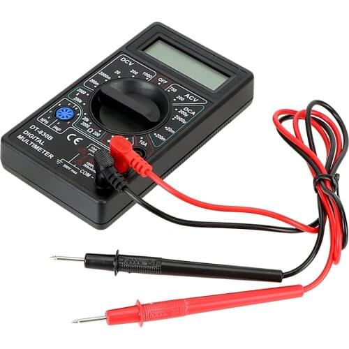 Ohmmeter Volt Tester LCD Auto Range Digital Voltmeter DT-830B Multimeter Analysis Instrument
