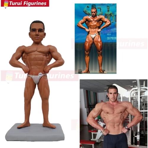 Turn your selfies into bobble head custom sports bobblehead Custom Bobbleheads From Photo clay dolls making anime figurines doll