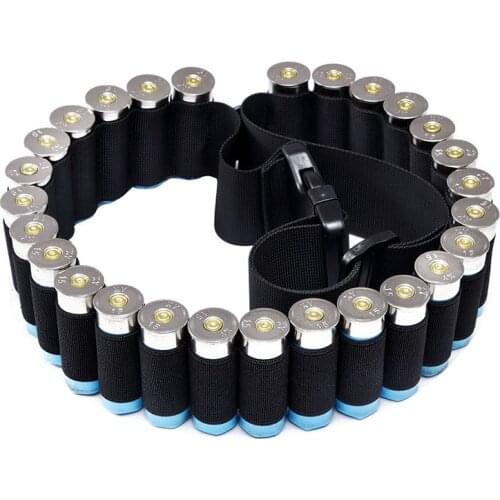 Airsoft Tactical Fighter 27 Shell Belt Bandolier Gun Calibre 12 Holder Shotgun Cartridge Belt Military Ammunition Outdoor
