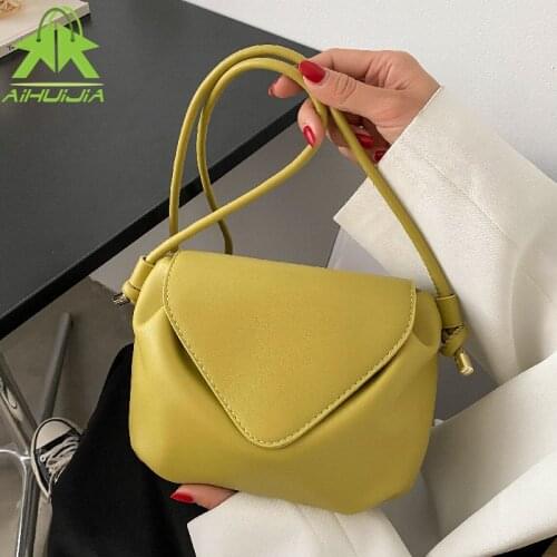 Luxury Designer Bucket Bags Fashion Simple Woman Shoulder Messenger Bag 2021 High Quality Pu Leather Female Solid Color Handbags