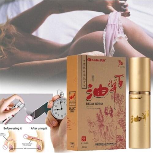 10ML Male sex delay spray for mens topical anti-premature ejaculation lasting 60 minutes adult sex products