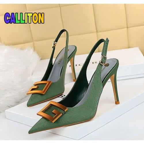 Pumps Womens Shoes Heels Wedding Shoes Bride Sexy Nightclub Pointed Sandals 2021 Fashion Lolita Shoes Summer Shoes For Banquet