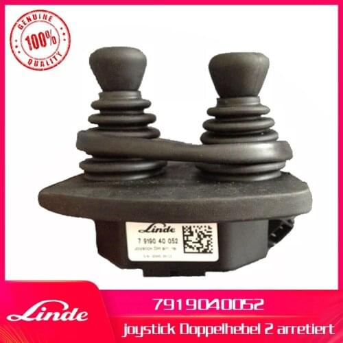 Linde forklift genuine part 7919040052 joystick Doppelhebel 2 arretiert used on 335 336 electric truck E20 E30 and 396 diesel