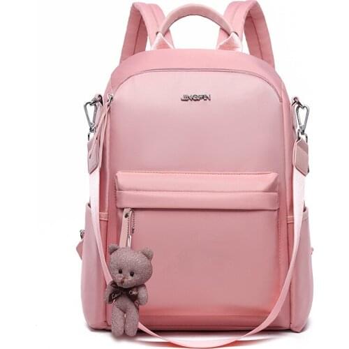 Waterproof Backpack for Laptop 15.6 Inch USB Multifunctional School Bag for Teenagers Girls Women Cross Body Bag Travel Backpack