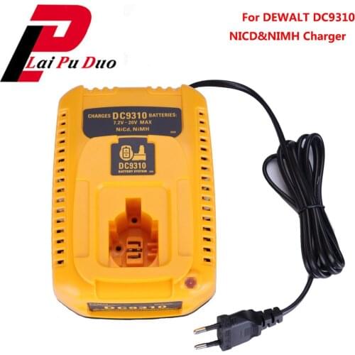 For DEWALT NICD&NIMH Battery Charger DC9310 7.2V-18V Battery DC9096 DW9096 DE9095 DE9096 DE9098 DC9091 DE9038 DW9094 DE9092