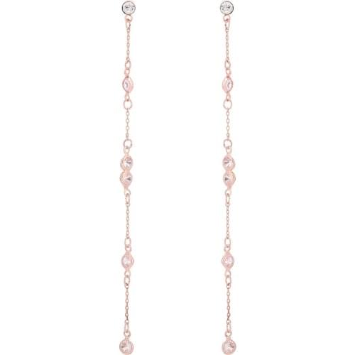 Women Studs Korean Fashion Gilr Cool Earrings Alloy Tassel Earrings Elegant Dress Accessories Best Gift For Gilr Long Chain Stud