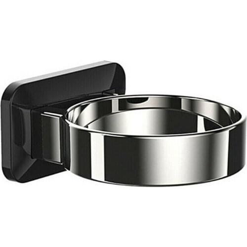 1*hair Dryer Holder 107 * 51mm Bathroom Rack Wall Mount Hair Dryer Holder Home Multifunction Without Drilling