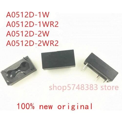 1PCS/LOT 100% new original A0512D-1W A0512D-1WR2 A0512D-2W A0512D-2WR2 A0512D A0512 power supply