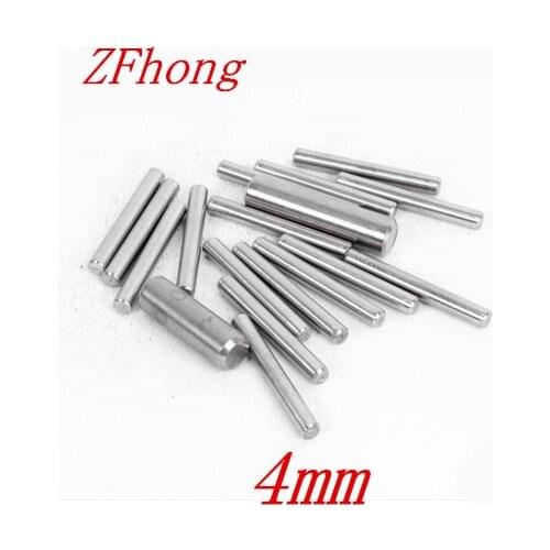 100pcs M4*6/8/10/12/16/20/25/30/5/40 4mm stainless steel dowel pin location pin stop pin length 3mm to 10mm