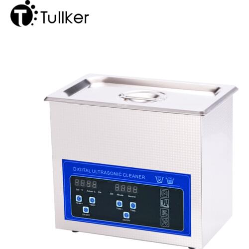120W Ultrasonic Cleaner Bath 3L Printhead Injector Cylinder Circuit Board Oil Rust Degreaser Metal Lab Ultrasound Cleaning Tank